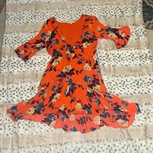 Miss Me Floral High Low Dress